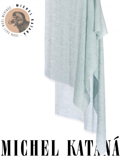 Палантин Унисекс JqT.W60_24DMW-8.14/TEAL